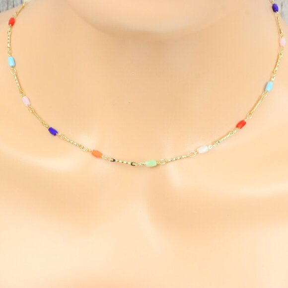 Minimalist Necklace Chain, Elegant Jewelry for Women & Girls | MLCRC1912 - Picture 6 of 10